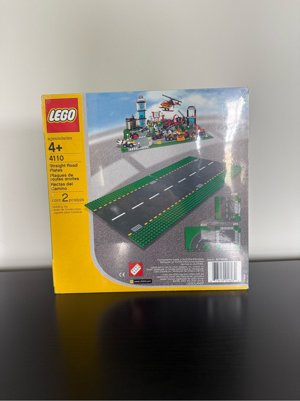 LEGO | 4110 - Straight Road Plates